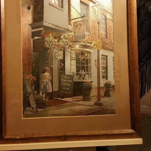 Vintage Artwork(Nell Gwynn's House Here She Lived)